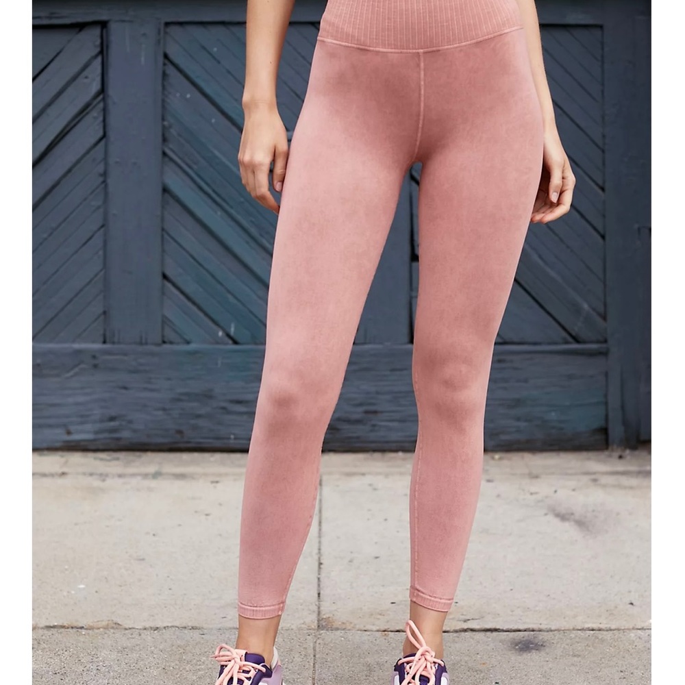 Free people good karma leggings desert dune